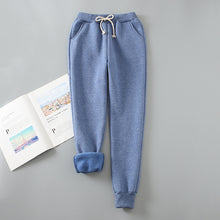 Load image into Gallery viewer, Women's Fleece Lined Loose Harem Sweatpants +