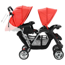 Load image into Gallery viewer, Tandem stroller Front and Back Two-seat Stroller Baby Double Strollers +
