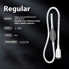 Load image into Gallery viewer, 1.5m Grey Water Changer Fish Tank Tool Aquarium Water Purification +