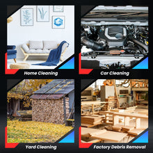 Load image into Gallery viewer, 130000RPM Mini Cordless Leaf Blower Jet Blower Battery Operated Blower With 2x 3Ah Batteries For Leaf Snow Dust Water Blowing +