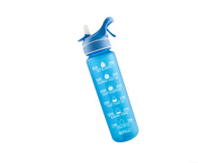 Load image into Gallery viewer, Water Bottle Scrub Bounce Cover Straw Space Cup Sports Water Bottle With Spray Function +