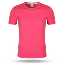 Load image into Gallery viewer, Outdoor Round Neck Solid Color Group Clothes Advertising Shirt Short Sleeve T-shirt +