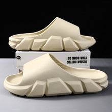Load image into Gallery viewer, Men's All Match Thick Bottom Outerwear Slippers +