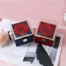 Load image into Gallery viewer, Acrylic Ring Box Valentine's Day Proposal Confession Women's Jewelry Box +