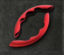 Load image into Gallery viewer, Fur Car Steering Wheel Cover All Seasons Suitable For Glove Anti-slip +