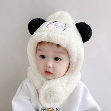Load image into Gallery viewer, Baby Bear Autumn And Winter Infant Ear Protection Hat +
