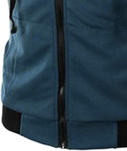 Load image into Gallery viewer, Men's Hooded Sleeveless Vest Solid Color Casual Slim Vest