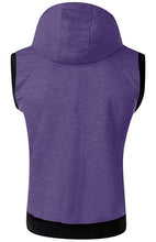 Load image into Gallery viewer, Men's Hooded Sleeveless Vest Solid Color Casual Slim Vest