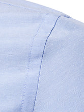 Load image into Gallery viewer, Men's Casual Slim Cotton Oxford Solid Color Large Size Bottom Shirt Long Sleeves +