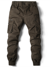 Load image into Gallery viewer, Men's Casual Solid Color Cargo Pants +