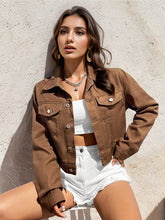 Load image into Gallery viewer, Women's New Casual Denim Short Jacket +