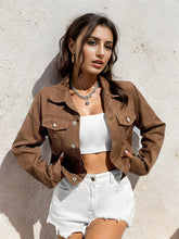 Load image into Gallery viewer, Women's New Casual Denim Short Jacket +
