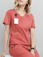 Load image into Gallery viewer, Nurses Two-piece Clothes Hospital Suit Doctor Nurse Clothes Beauty Salon Work Clothes +