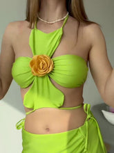 Load image into Gallery viewer, Sexy Flower Bikini Suit +