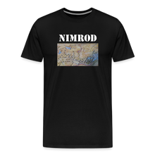 Load image into Gallery viewer, Nimerod Men's Premium King T-Shirt - black