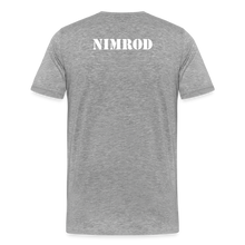 Load image into Gallery viewer, Nimerod Men's Premium King T-Shirt - heather gray