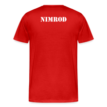 Load image into Gallery viewer, Nimerod Men's Premium King T-Shirt - red