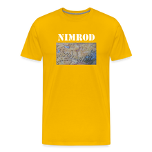 Load image into Gallery viewer, Nimerod Men's Premium King T-Shirt - sun yellow