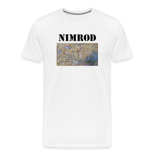 Load image into Gallery viewer, Nimrod Men's Premium King T-Shirt - white