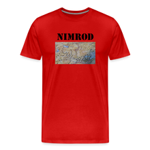 Load image into Gallery viewer, Nimrod Men's Premium King T-Shirt - red