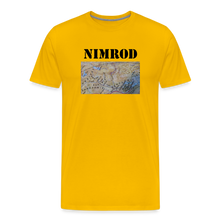 Load image into Gallery viewer, Nimrod Men's Premium King T-Shirt - sun yellow