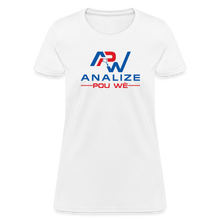 Load image into Gallery viewer, APW Premium Organic Fruit of The Loom Women's T-Shirt - white