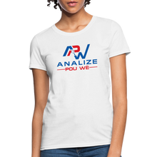 Load image into Gallery viewer, APW Premium Organic Fruit of The Loom Women's T-Shirt - white
