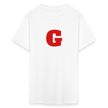 Load image into Gallery viewer, G Unisex Classic T-Shirt - white