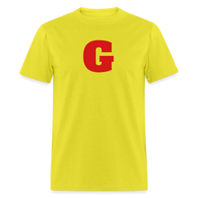 Load image into Gallery viewer, G Unisex Classic T-Shirt - yellow