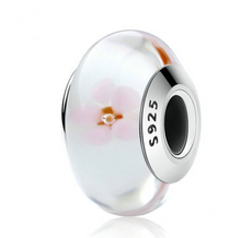 Load image into Gallery viewer, S925 Sterling Silver Bracelet Accessory Glass Beads Charm Bracelet Jewelry +