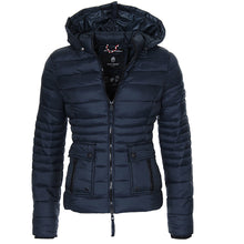 Load image into Gallery viewer, Cotton Warm Jacket for Girls - Trendy Women's Coat - Slim Winter Warm Hooded Coat +
