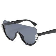 Load image into Gallery viewer, Beaded One-piece Sunglasses Women Fashionable Sunglasses +