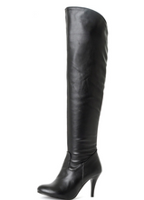 Load image into Gallery viewer, American Spring Autumn Women's Boots Slim Knee Boots +