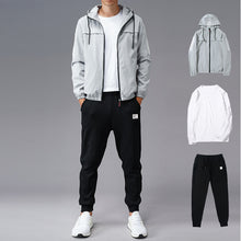 Load image into Gallery viewer, Casual Sports Trend Men's Set - Long-Sleeved Hoodie Trousers for Men +