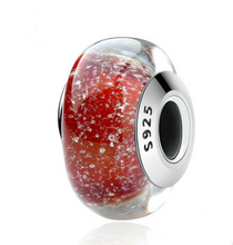 Load image into Gallery viewer, S925 Sterling Silver Bracelet Accessory Glass Beads Charm Bracelet Jewelry +