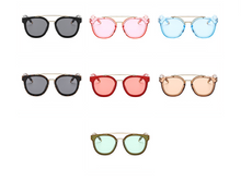 Load image into Gallery viewer, Retro Sunglasses Color Match Fashionable Sunglasses +
