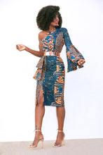 Load image into Gallery viewer, Elegant One-Shoulder Dress Fashionable Evening Dress (+)