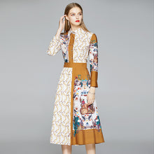 Load image into Gallery viewer, Luxury Women Positioning Printed Dress Classy Fashion Dress +