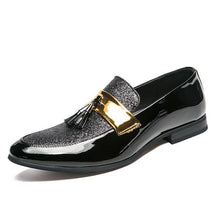Load image into Gallery viewer, Fashion-Lovers Original Stylish Shoes Lustrous Men's Shoes Tassel Flat Shoes for Gentlemen +
