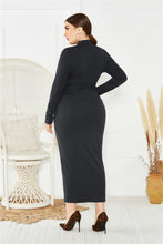 Load image into Gallery viewer, Sexy Big Size Knit Winter Dress Women Bodycon Dress (+)
