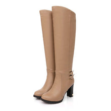 Load image into Gallery viewer, Thick Heel Over The Knee Boots High Heel Women's Boots +