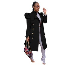 Load image into Gallery viewer, Pure Color All-match Long Trench Coat Women's Clothing +