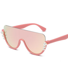 Load image into Gallery viewer, Beaded One-piece Sunglasses Women Fashionable Sunglasses +
