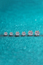 Load image into Gallery viewer, Endless Cheer Moissanite Stud Earrings +
