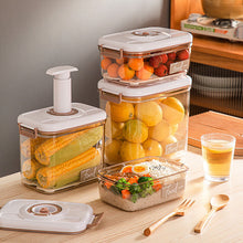 Load image into Gallery viewer, Food Vacuum Storage Box With Free Vacuum Kitchen Sealer Container Transparent Organization Sealed Tank Cans Lunch Box Gift +