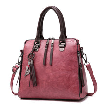 Load image into Gallery viewer, Vintage PU Leather Graceful Handbag for All Occasions Fashion Single Shoulder Handbag +
