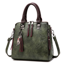 Load image into Gallery viewer, Vintage PU Leather Graceful Handbag for All Occasions Fashion Single Shoulder Handbag +