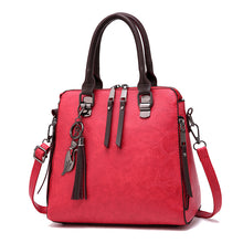 Load image into Gallery viewer, Vintage PU Leather Graceful Handbag for All Occasions Fashion Single Shoulder Handbag +