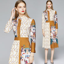 Load image into Gallery viewer, Luxury Women Positioning Printed Dress Classy Fashion Dress +