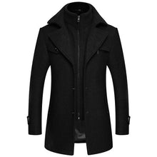 Load image into Gallery viewer, A Men Woolen Coat - Winter Jacket Fashionable Woolen Coat +